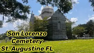 1892 HAUNTED CEMETERY ST. AUGUSTINE FLORIDA (Contains several important Bishops)