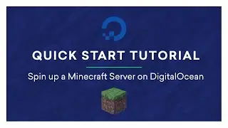 Spin up a Minecraft Server on DigitalOcean