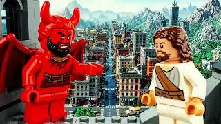 Jesus&rsquo; Temptation in the Desert &ndash; LEGO Animation