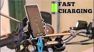 FAST Charging Mobile Holder for All Bikes | Easy Installation & Details