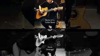 Martin D45凯尔特结巴西玫瑰木VS Ervin Somogyi，全世界唯一的一次巅峰PK！#黎山吉他博物馆 藏品
