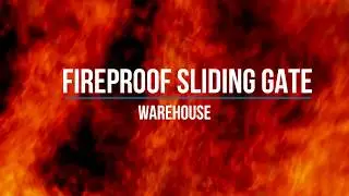 Fireproof Sliding Gate EI60