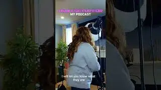 How to create an easy podcast studio setup on a budget. #podcaststudio #podcastequipment #shorts