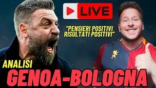 GENOA-BOLOGNA ANALISI 🔥 Il MIRACOLO di DE ROSSI! | Campionato al BIVIO + Mercato