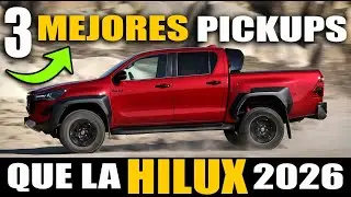 😳 La verdad inc&oacute;moda: 3 Pickups M&Aacute;S DURAS que la Hilux GR Sport