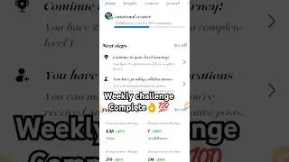 Facebook weekly challenge tasks complete #shorts #facebook #weeklychallenge#facebookweeklychallange