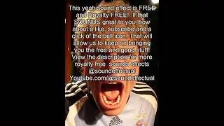 Man Screaming in Fear Free Sound effect | Royalty free | No copyright | Sound effectual #shorts