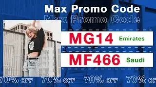 Max promo code 10% 🔥 | Max discount code ( MG14 ) Max black friday 2020 🥳