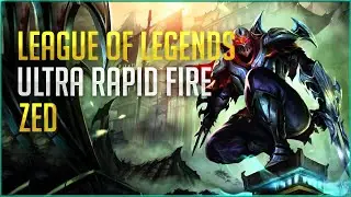 championship ZED  ALL RANDOM URF 2018 - FULL GAMEPLAY - LEAGUE OF LEGENDS