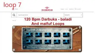 120 bpm darbuka loops