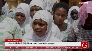Islamic Girls SHS jubilate over new water project