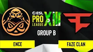 CS:GO - FaZe Clan vs. ENCE [Train] Map 1 - ESL Pro League Season 13 - Group B