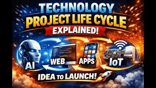 Project Management Life Cycle (AI, Web, Mobile, IoT & More)