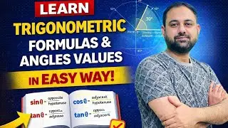 Trigonometry Made Easy 🔥 Identities & Angle Values | Quick Revision
