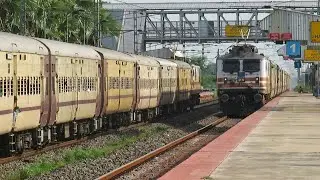 Weekly Express trains of BAK Loop | Azimganj-Katwa-Azimganj stretch | Passenger trains