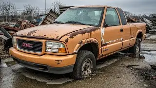 ASMR Car Restoration! Full Restoration 1998 GMC S10 New