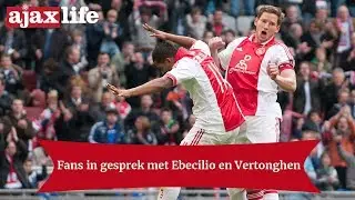 Fans in gesprek Ebecilio en Vertonghen