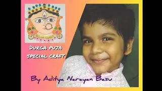 Durga Puja Special craft part 3///Create by food grains,pulses,chumki/// দুর্গাপুজো স্পেশাল ক্রাফট