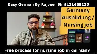 ausbildung /nursing job in germany | how to learn german fast