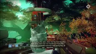 Destiny 2 Ghost Scan - Nessus, The Tangle