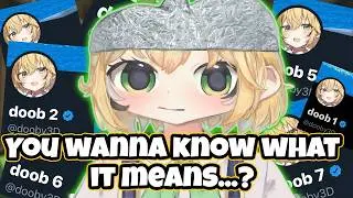 Dooby FINALLY Explains What The Numbers On Her Name Mean...