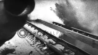 High-speed cameras record flight research at Air Force Flight Test Center in Cali...HD Stock Footage