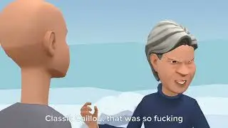 Classic Caillou gets grounded on Groundhog Day