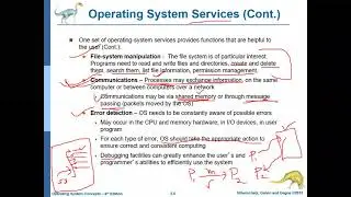 Operating System Services and System Calls