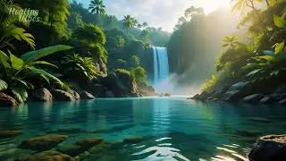 Relaxing Forest with Babbling Brook - ASMR for Sleep & Focus Music
