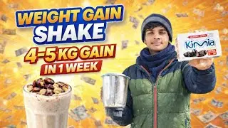 Skinny to Muscular 💪 | Winter Weight Gain Shake + Workout