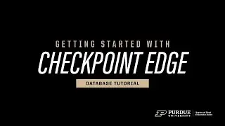 Getting Started with Checkpoint Edge