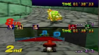 monday afternoon mario kart 64 boooo