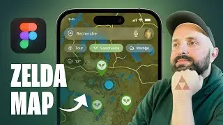 Prototyper un Google Map version Hyrule sur Figma