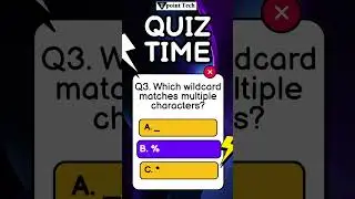 MySQL Quiz 🔥 | Test Your SQL Knowledge in 30 Seconds! | #mysql #coding