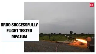Watch: DRDO conducts successful flight test of indigenous Man-Portable Anti-Tank Guided Missile