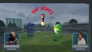 Real Cricket | England vs Australia |Lords| 4th Innings | Danny Morrison & Lisa Commentators |Part 4