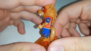 Lego 71050 Spider-Man: Across the Spider-Verse minifigure series Werewolf Spider-Man speedbuild