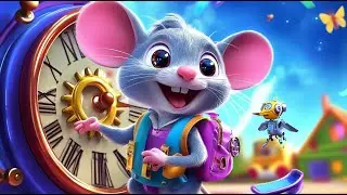 🌞🎵 Hickory Dickory Dock 🐭 🌸 | Bright, Cheerful Songs to Light Up Your Day! 🎈🌼