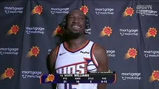 Mark Williams Postgame Interview with Tom Chambers and Tom Leander | Phoenix Suns