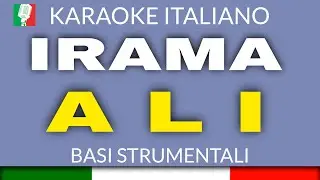 IRAMA - A L I (KARAOKE STRUMENTALE) [base karaoke italiano]🎤