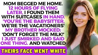 Reddit Revenge| Mom flew me home for the holidays, only to make me babysit while they went on a trip