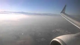 Atterraggio Ryanair 737-800 aeroporto Bologna-Marconi