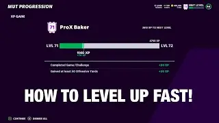 HOW TO LEVEL UP FAST IN MADDEN 21! QUICK WAYS TO DO YOUR SAM MILLS CHALLENGES!