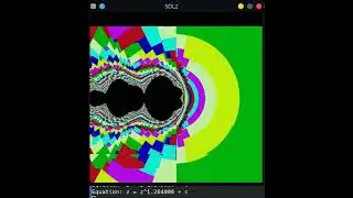 Mandelbrot Equation Animations