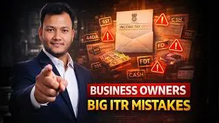 Avoid These 6 Common ITR Mistakes for Businessmen! | Prevent Income Tax Notices & Penalties