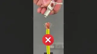 The right way to secure cable lugs! #easy #secure #cable #trick
