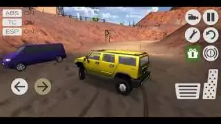 Игра на андроид.Cимулятор вождения внедорожника/Extreme Driving Simulator/Android GamePlay  FHD