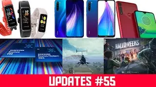 Updates #55🔥🔥| Tech Talks Baba -- Pubg, Moto G8 Plus,Samsung Exynos 990 & 5123,Huawei Band 4.....