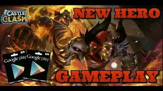 Castle Clash New Hero Gameplay! Malchik $50 GPC GIVEAWAY!