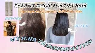 MY HAIR TRANSFORMATION | Salon-Like Hair with Kera Fine Keratin Shampoo&Conditioner kera fine review